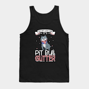 Pit Bull glitter Tank Top